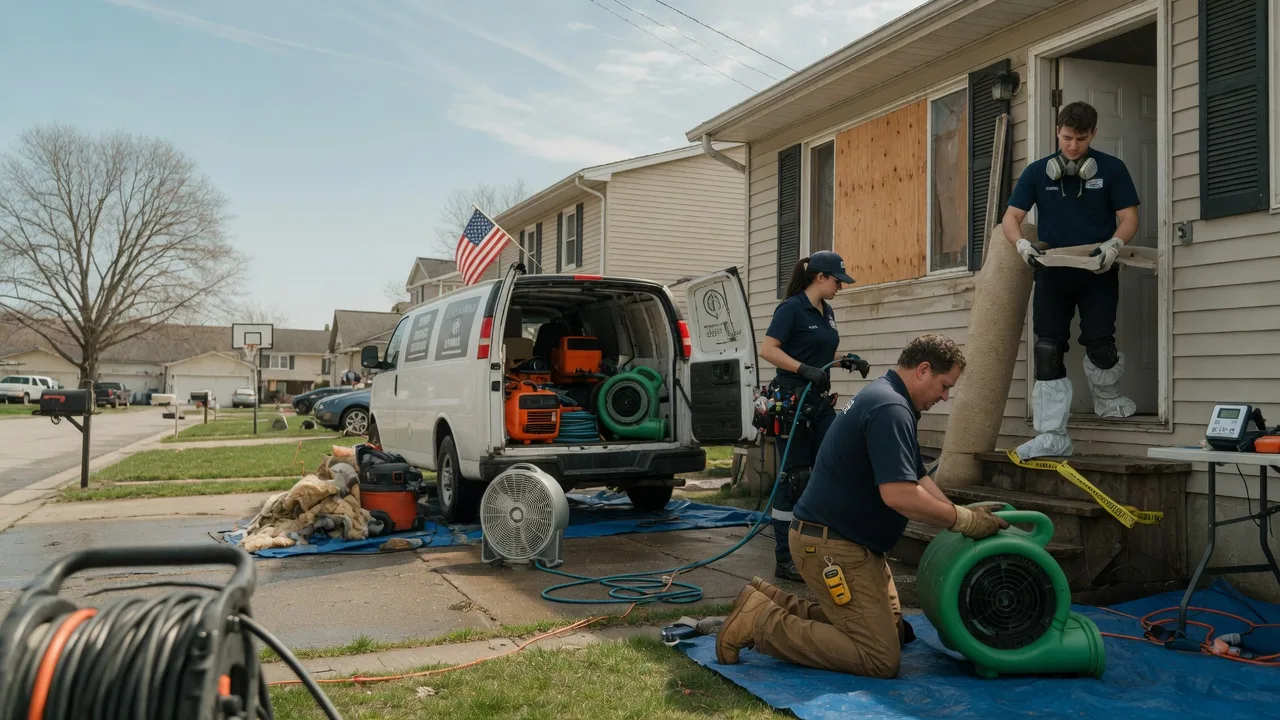 Water Damage Restoration in Vesuvius, VA near me